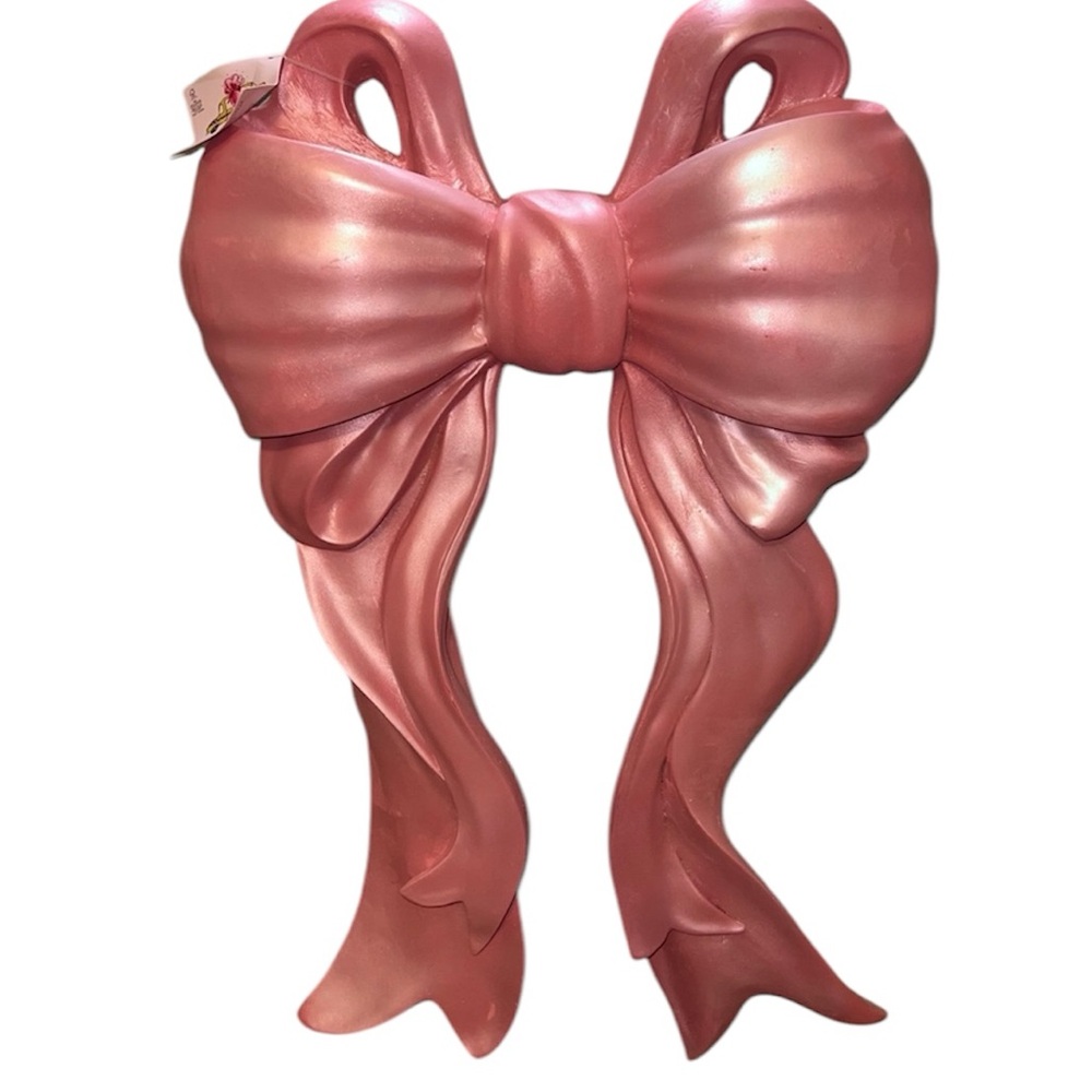 New** TikTok Viral Cynthia Rowley Giant Pink Bow Wall Decor